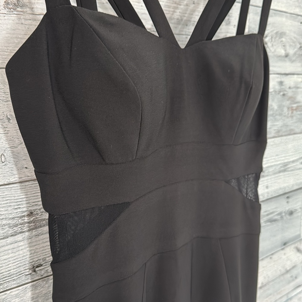 XSCAPE BLACK BODYCON DRESS - Picture 5 of 10